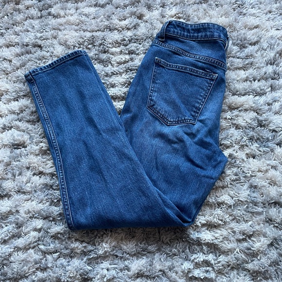 Medium Wash Lucky Brand High Rose Tomboy Jeans - Picture 3 of 9